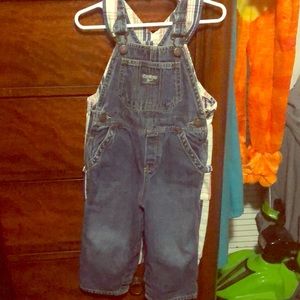 GUC 24 month Oshkosh denim overalls.